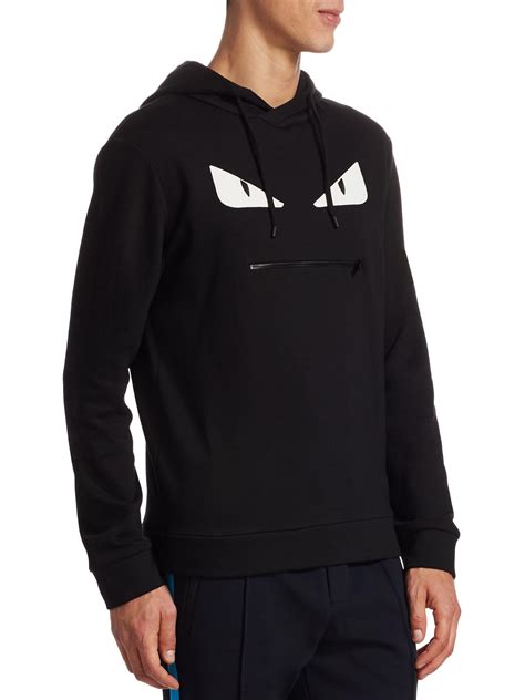 fendi hoodie mens zipper mouth